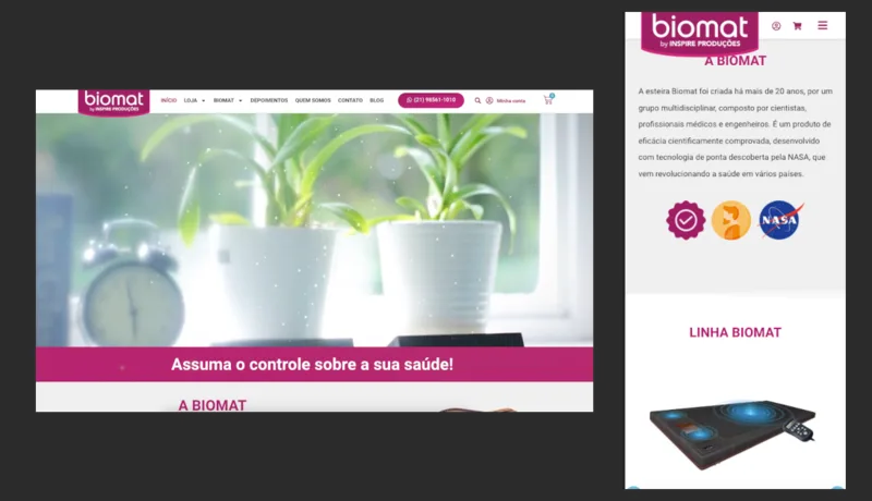 Site da Biomat