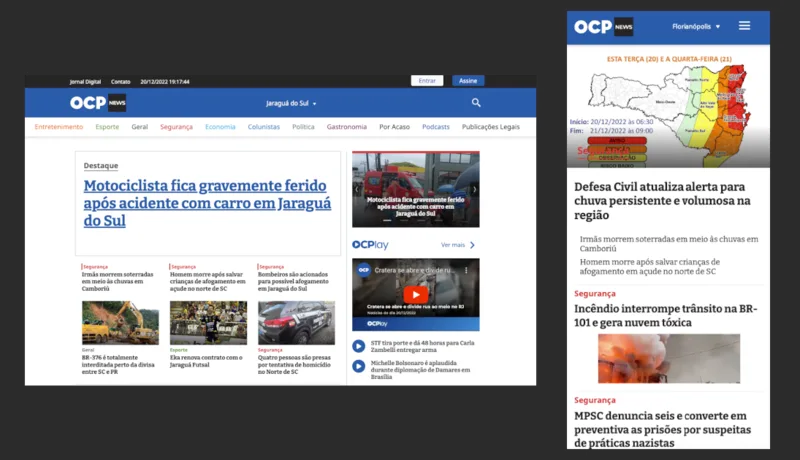 Portal de notícias OCP News
